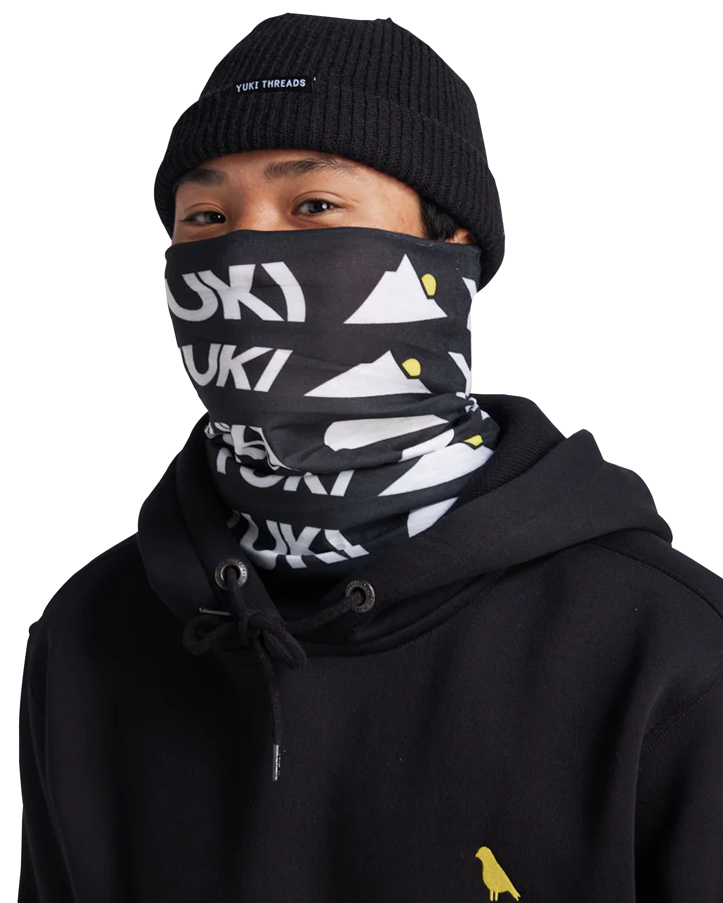 Yuki Threads Neck Jock - Black Neck Warmers & Face Masks - Trojan Wake Ski Snow