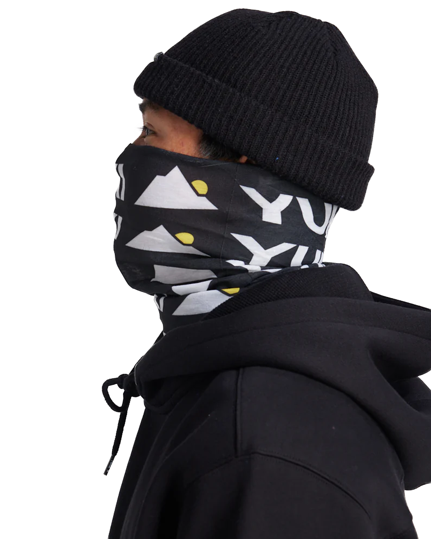 Yuki Threads Neck Jock - Black Neck Warmers & Face Masks - Trojan Wake Ski Snow