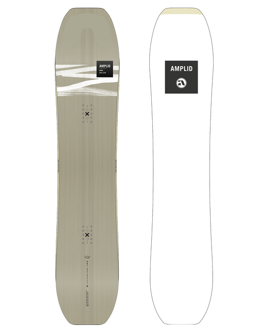 Amplid The Dada Snowboard - 2025 Snowboards - Trojan Wake Ski Snow