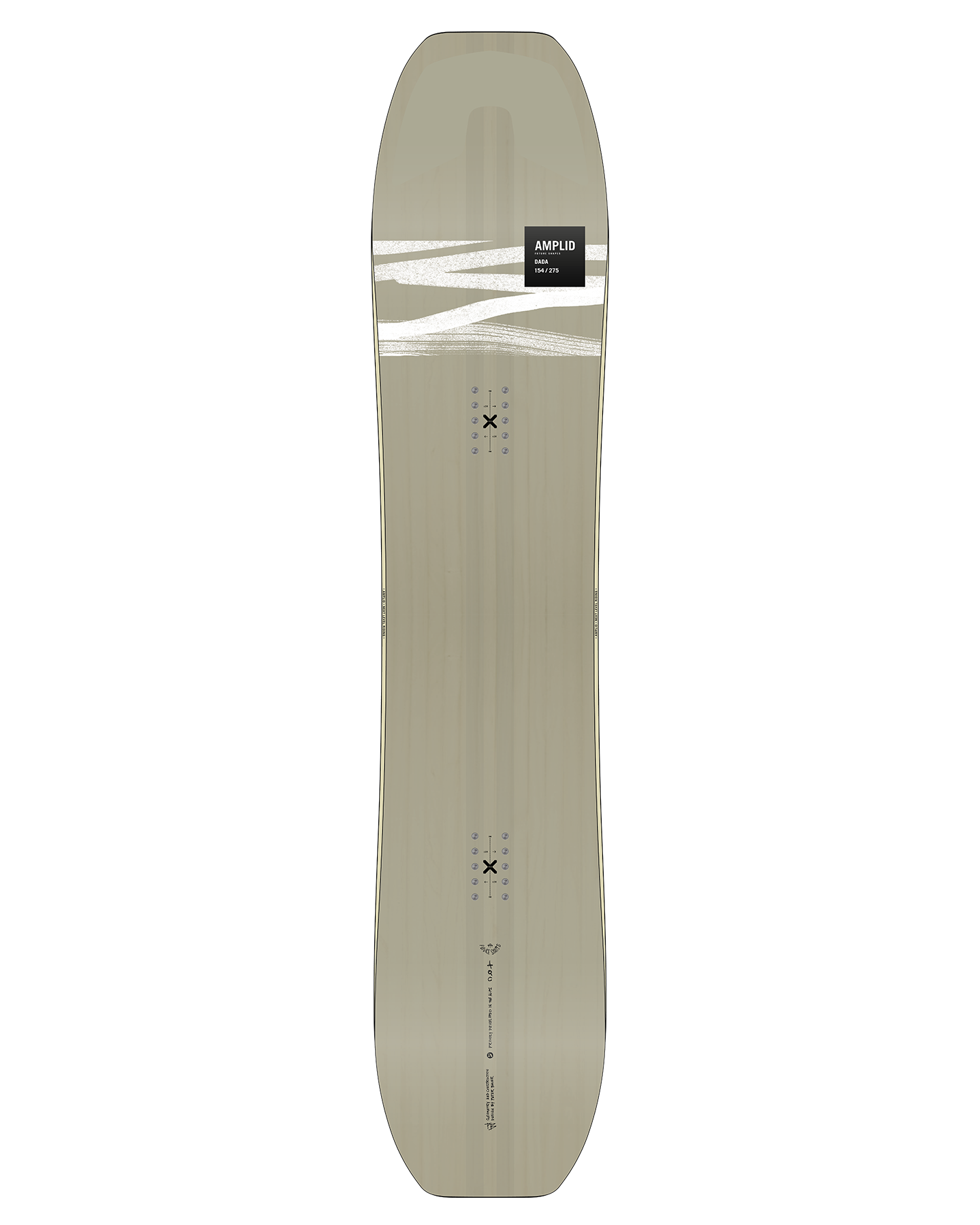 Amplid The Dada Snowboard - 2025 Snowboards - Trojan Wake Ski Snow