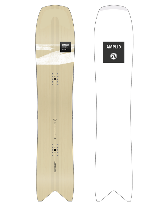 Amplid The Spray Tray Snowboard - 2025 Snowboards - Trojan Wake Ski Snow