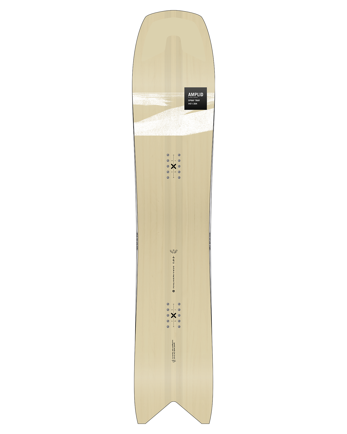 Amplid The Spray Tray Snowboard - 2025 Snowboards - Trojan Wake Ski Snow