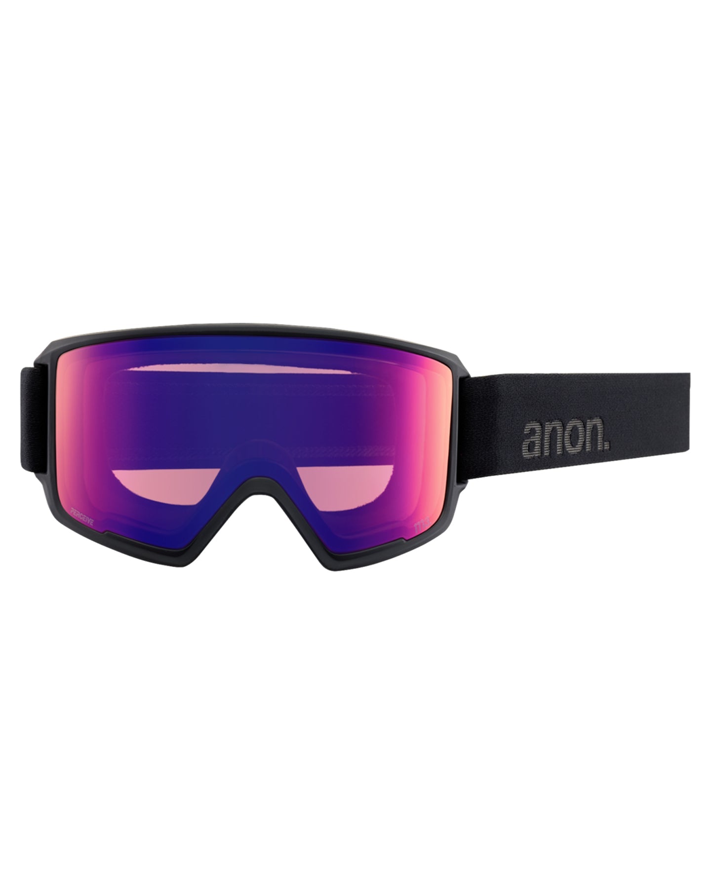 Anon M3 Low Bridge Fit Snow Goggles + Bonus Lens + MFI - Smoke / Perceive Sunny Onyx Snow Goggles - Trojan Wake Ski Snow