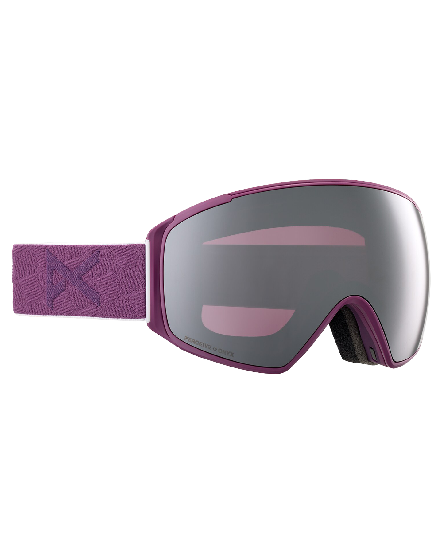 Anon M4S Toric Snow Goggles + Bonus Lens + Mfi® Face Mask - Grape/Perceive Sunny Onyx Lens Snow Goggles - Trojan Wake Ski Snow