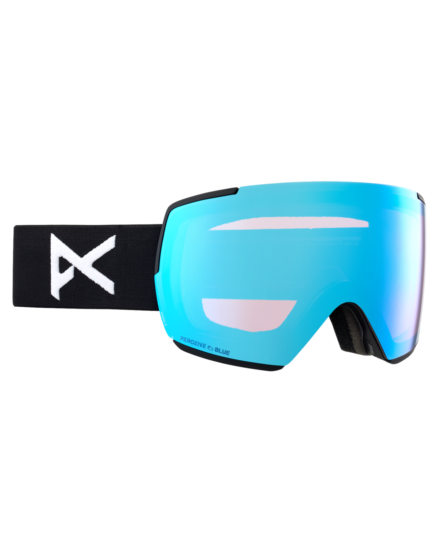 Anon M5 Snow Goggles + Bonus Lens + MFI - Black / Perceive Variable Blue Snow Goggles - Trojan Wake Ski Snow