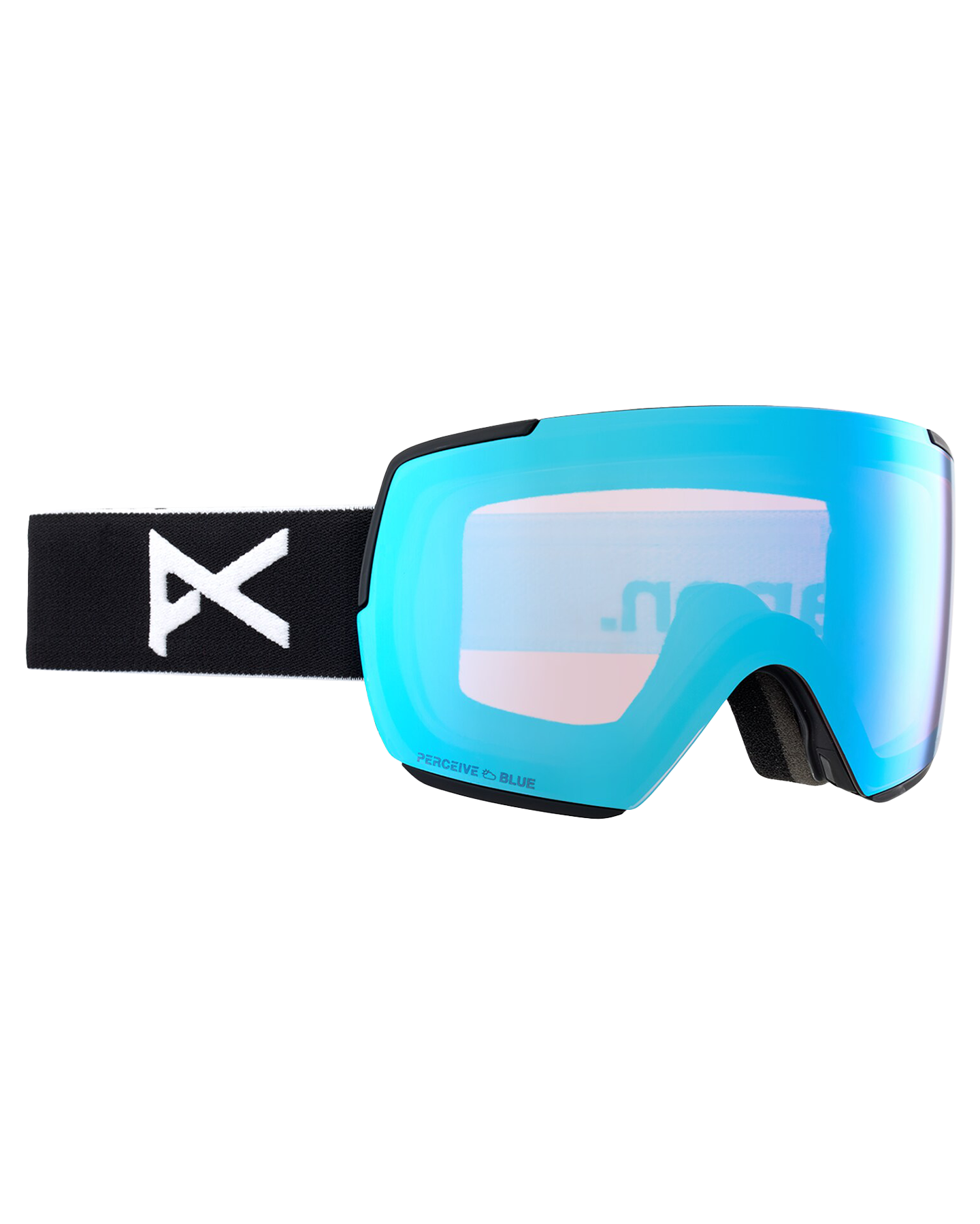 Anon M5S Low Bridge Snow Goggles - Black/Perceive Variable Blue Lens Snow Goggles - Trojan Wake Ski Snow