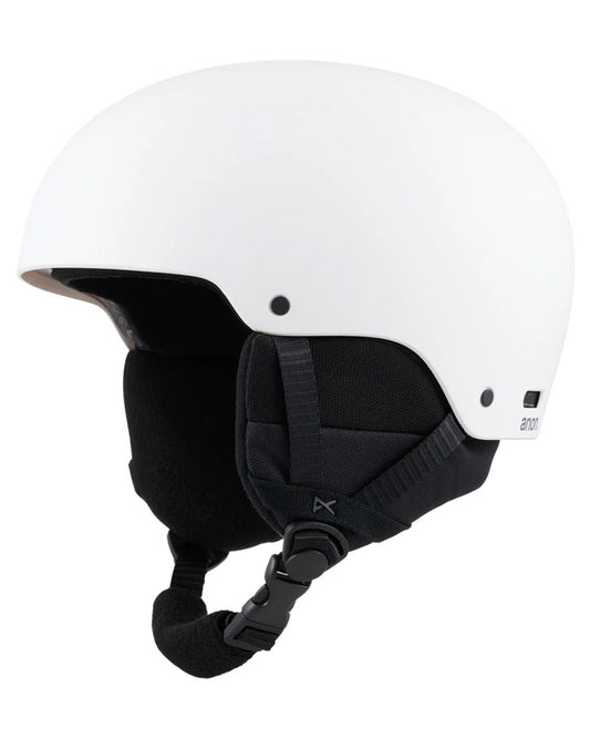 Anon Raider 3 Snow Helmet - White Snow Helmets - Trojan Wake Ski Snow