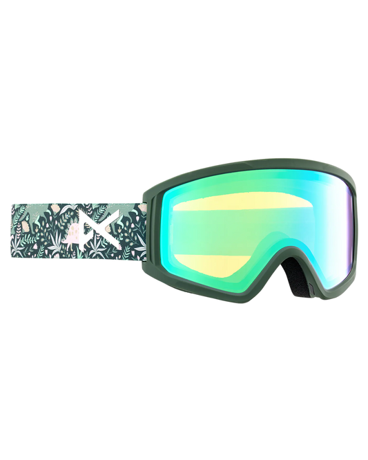 Anon Kids' Tracker 2.0 Snow Goggles - Dinos/Green Amber Lens Snow Goggles - Trojan Wake Ski Snow