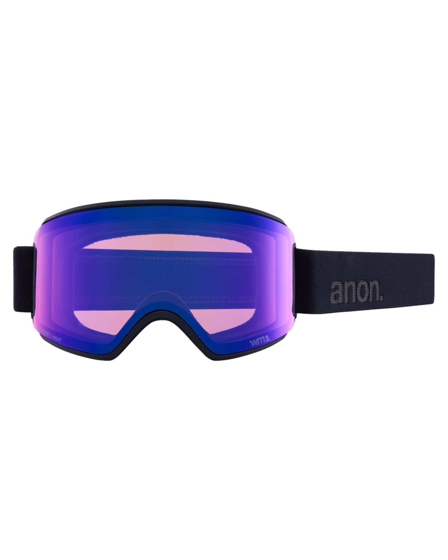 Anon WM3 Low Bridge Fit Snow Goggles + Bonus Lens + MFI - Smoke / Perceive Sunny Onyx Snow Goggles - Trojan Wake Ski Snow