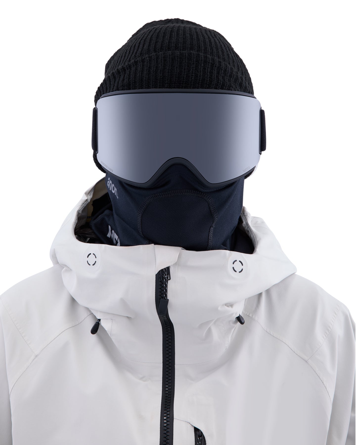 Anon WM3 Low Bridge Fit Snow Goggles + Bonus Lens + MFI - Smoke / Perceive Sunny Onyx Snow Goggles - Trojan Wake Ski Snow