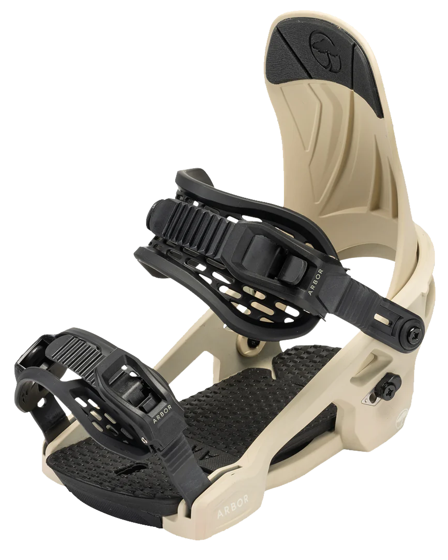 Arbor Acacia Womens Snowboard Binding - Sand - 2023 Snowboard Bindings - Trojan Wake Ski Snow