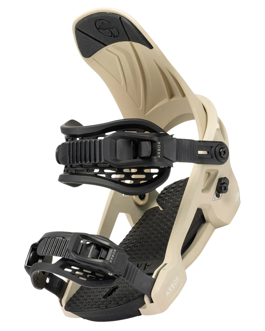 Arbor Acacia Womens Snowboard Binding - Sand - 2023 Snowboard Bindings - Trojan Wake Ski Snow