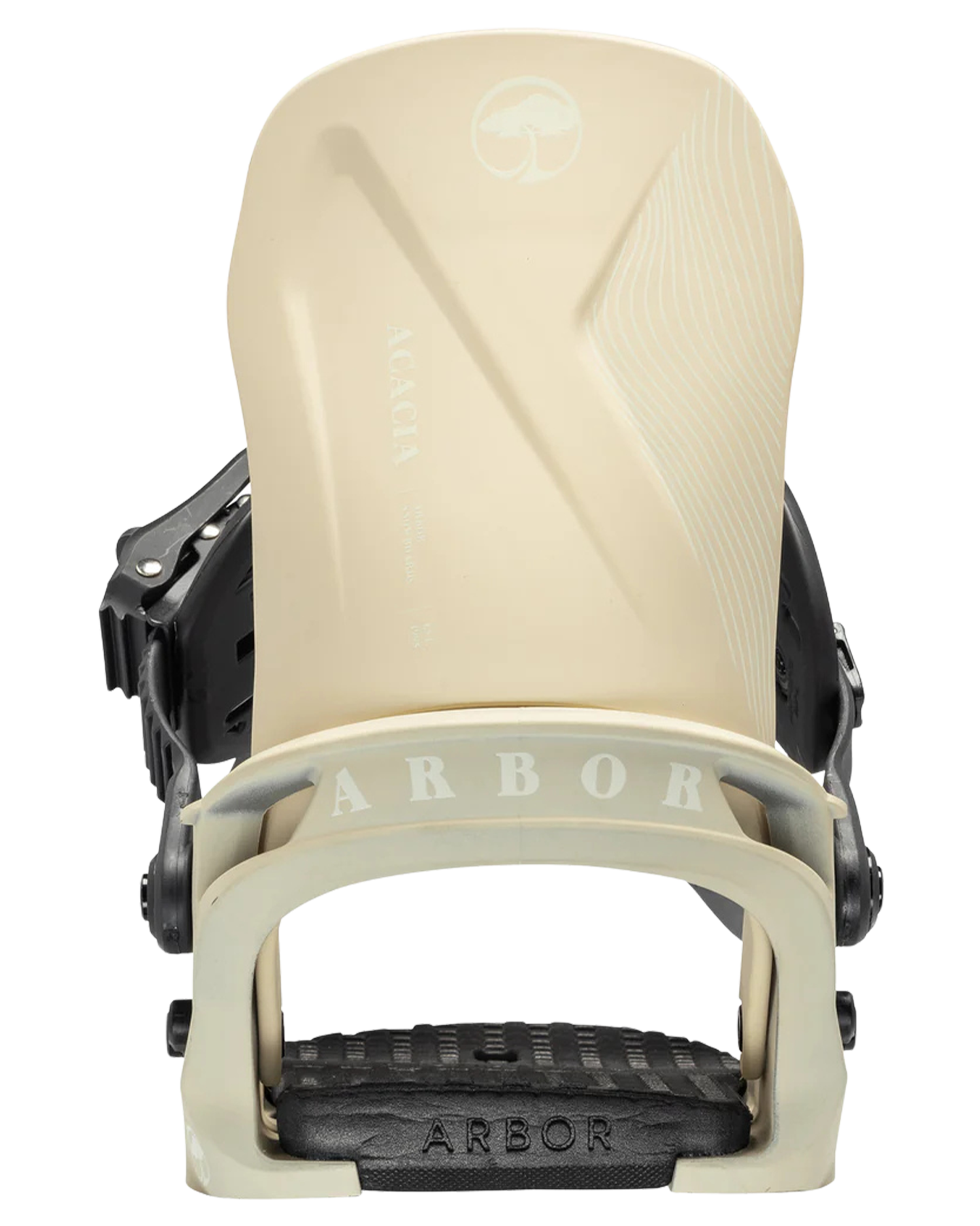 Arbor Acacia Womens Snowboard Binding - Sand - 2023 Snowboard Bindings - Trojan Wake Ski Snow