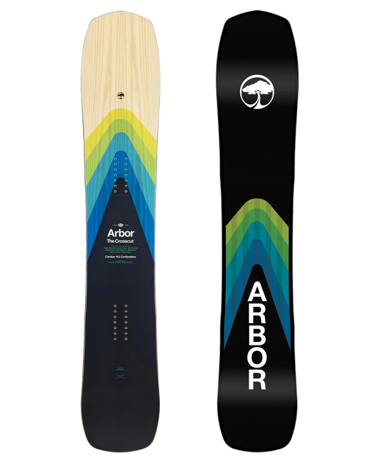 Arbor Crosscut Camber Snowboard - 2023 Snowboards - Trojan Wake Ski Snow