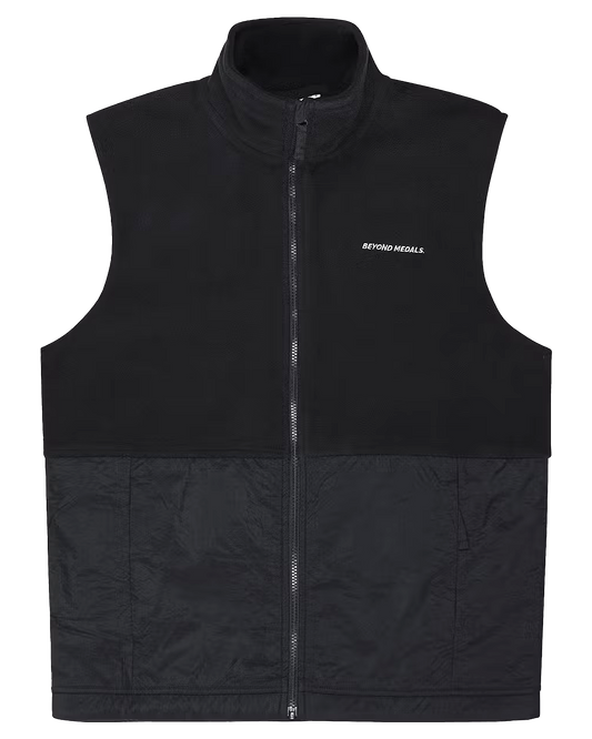 Beyond Medals Fleece Vest - Black Jackets - Trojan Wake Ski Snow