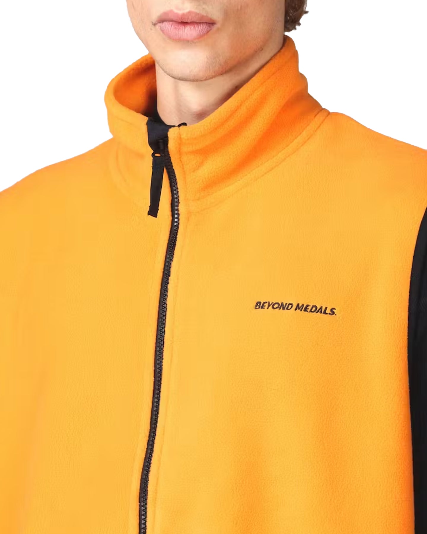 Beyond Medals Fleece Vest - Orange Jackets - Trojan Wake Ski Snow