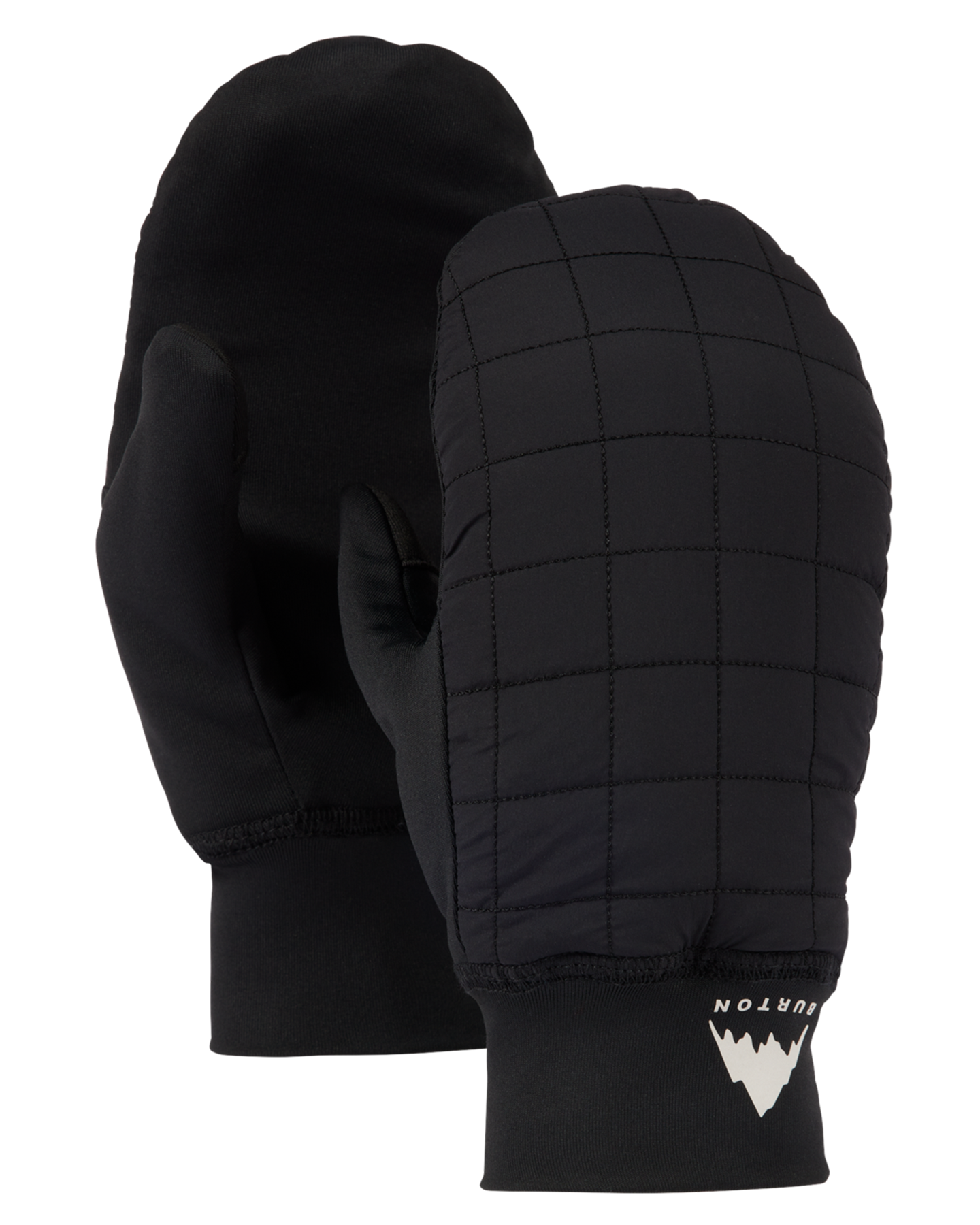 Burton Heavyweight Quilted Mittens - True Black Snow Gloves & Mittens - Trojan Wake Ski Snow