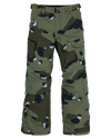 Burton Kids' Exile 2L Cargo Snow Pants - Forest Moss Cookie Camo Snow Pants - Trojan Wake Ski Snow