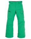 Burton Kids' Exile 2L Cargo Snow Pants - Galaxy Green Snow Pants - Trojan Wake Ski Snow