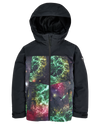 Burton Kids' Lodgepole 2L Snow Jacket - True Black/Painted Planets Snow Jackets - Trojan Wake Ski Snow