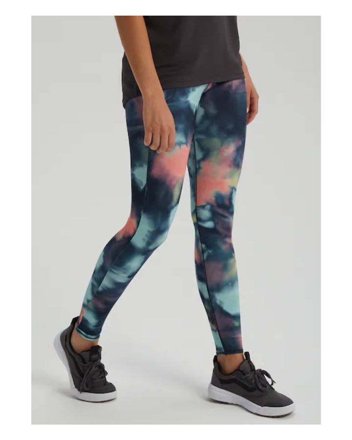 Burton Luxemore Women's Leggings - Aura Dye Thermals - Trojan Wake Ski Snow