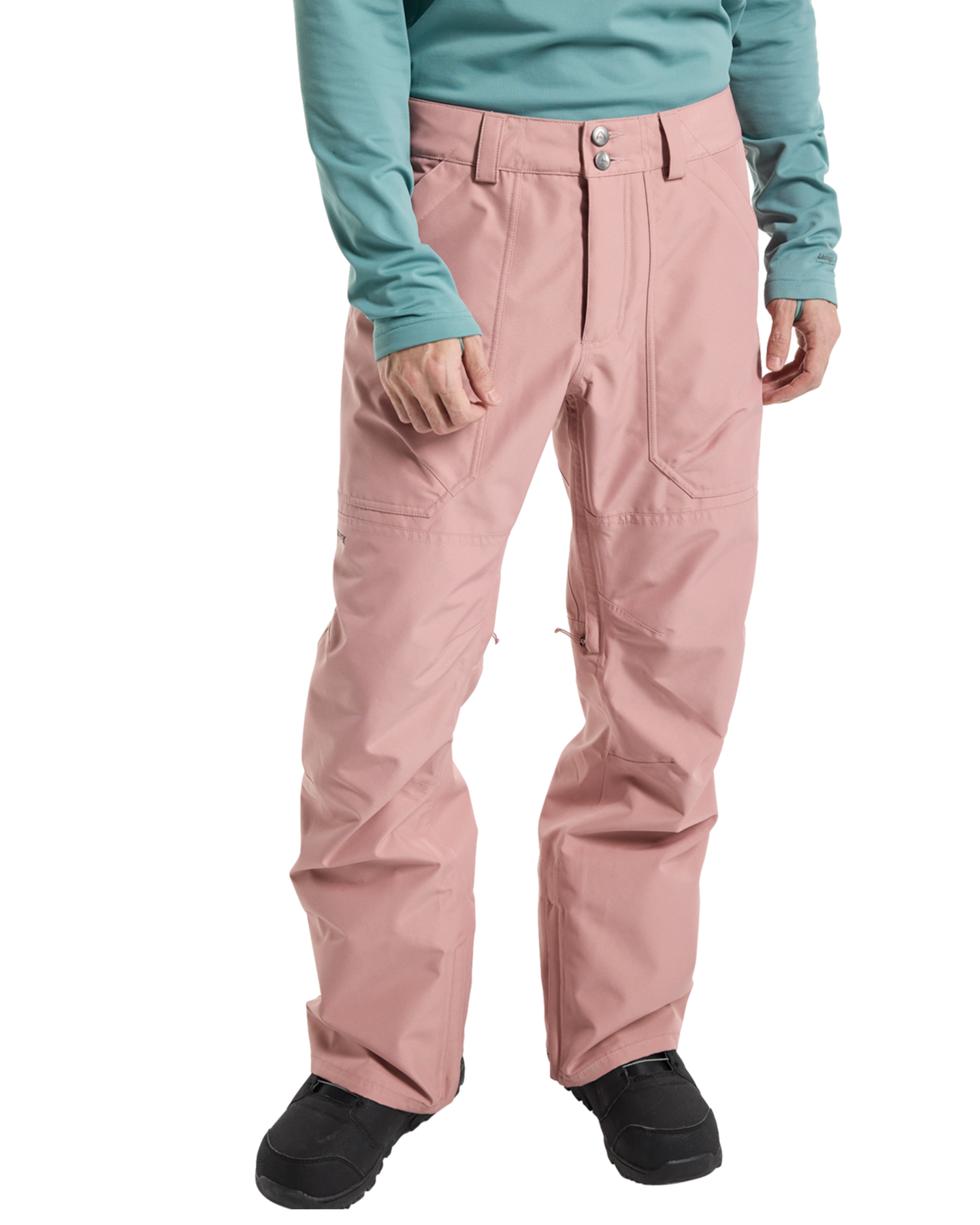 Burton Men's Ballast Gore‑Tex 2L Snow Pants - Powder Blush Snow Pants - Trojan Wake Ski Snow