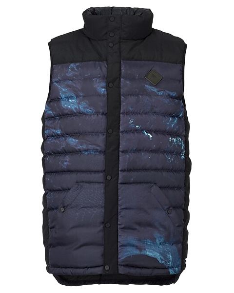 Burton Mens Evergreen Down Vest Nix Olympica Hoodies Pullovers