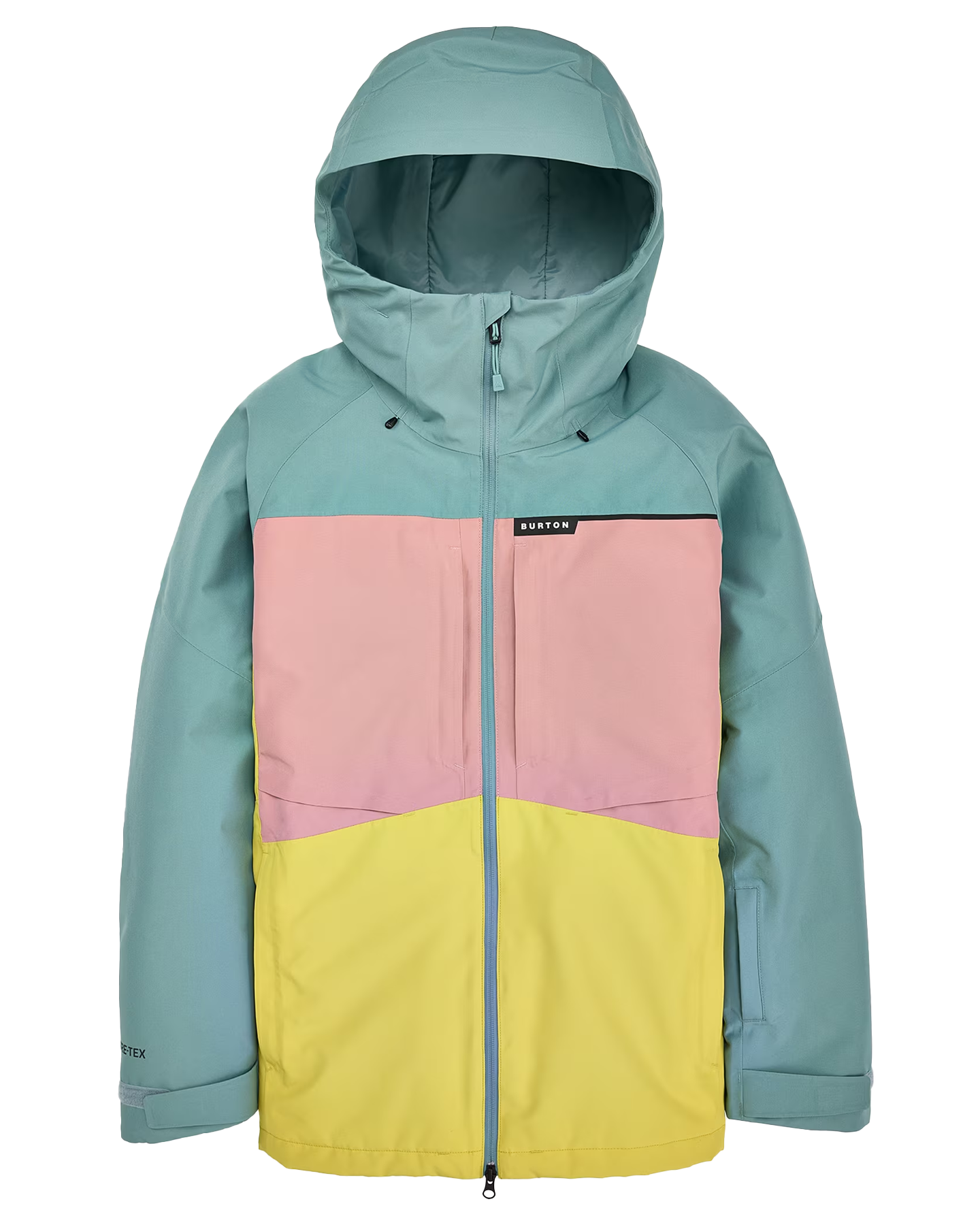 Burton Men's Pillowline Gore‑Tex 2L Snow Jacket - Rock Lichen/Powder Blush/Sulfur Snow Jackets - Trojan Wake Ski Snow