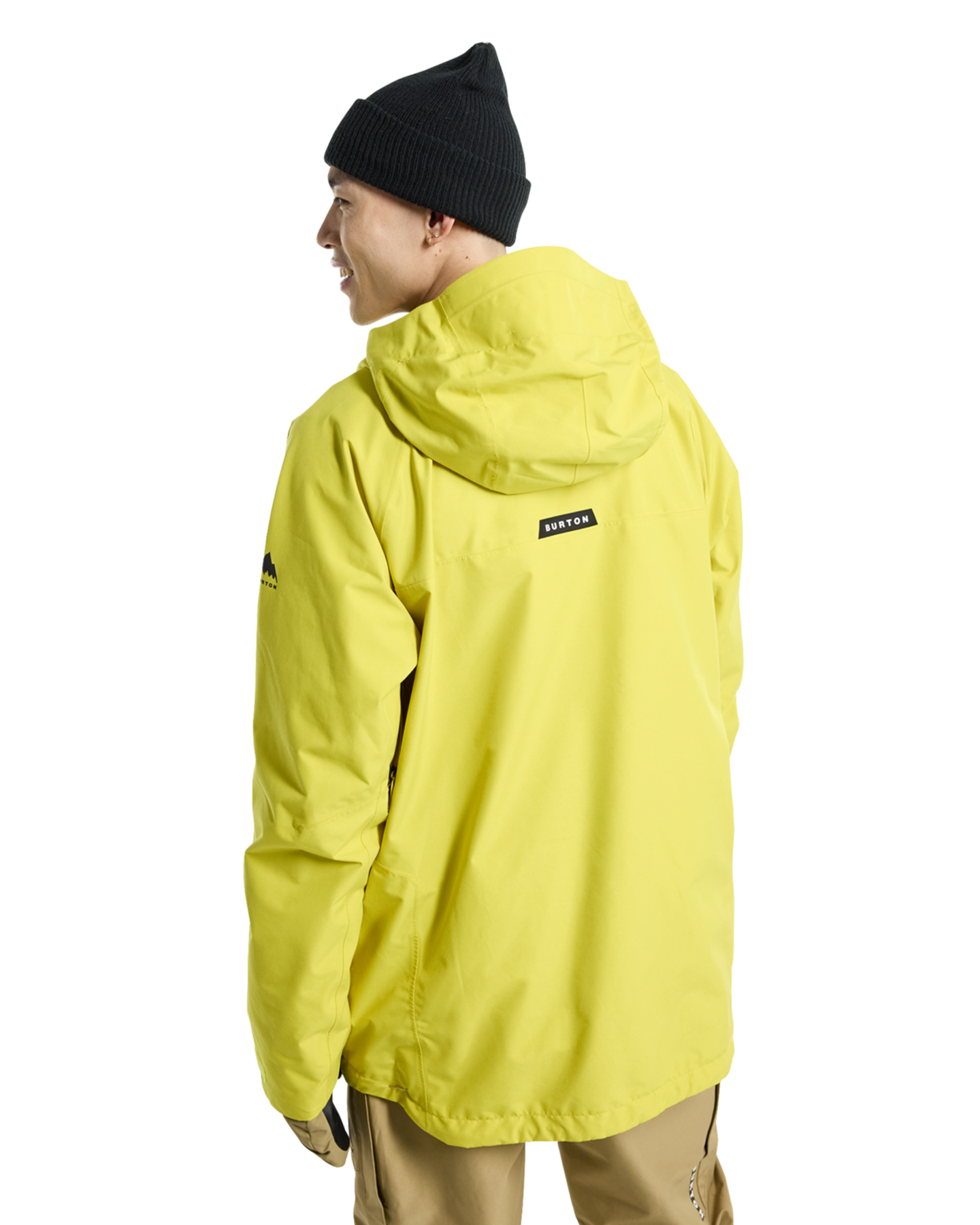 Burton Men's Powline Gore-Tex 2L Snow Jacket - Sulfur/True Black Snow Jackets - Trojan Wake Ski Snow