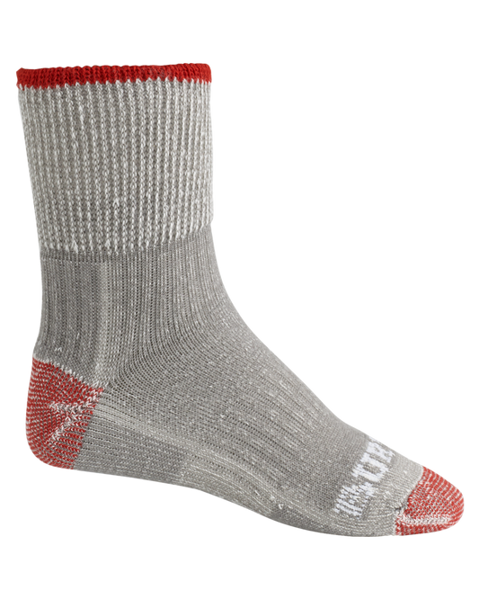 Burton Men's Wool Hiker Socks - Gray Heather Socks - Trojan Wake Ski Snow