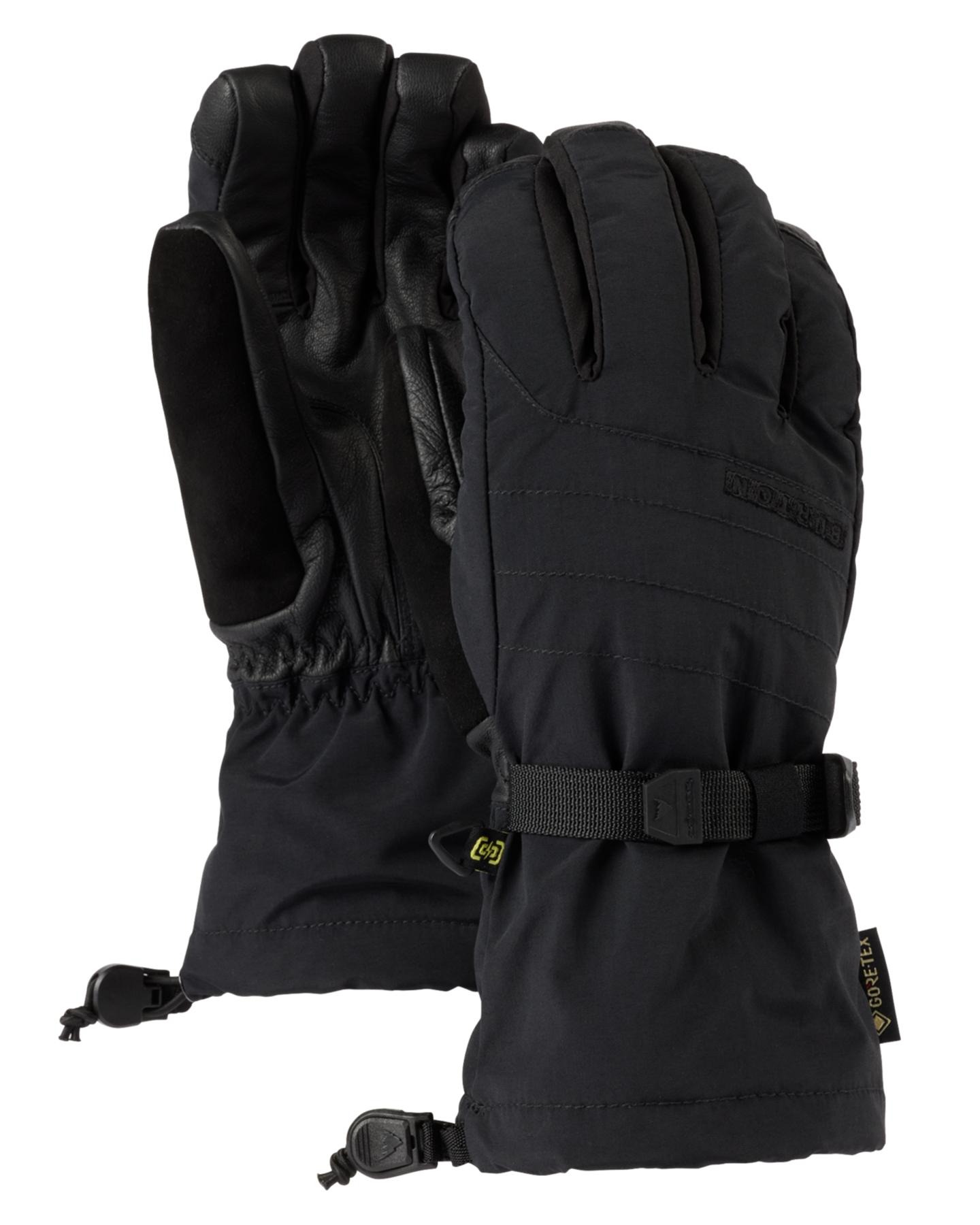 Burton Women's Deluxe Gore‑Tex Snow Gloves - True Black Snow Gloves & Mittens - Trojan Wake Ski Snow