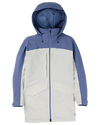 Burton Women's Prowess 2.0 2L Snow Jacket - Slate Blue/Stout White Snow Jackets - Trojan Wake Ski Snow