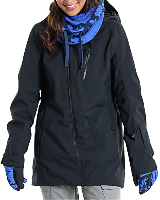 Burton Women's Pyne 2L Snow Jacket - True Black Snow Jackets - Trojan Wake Ski Snow