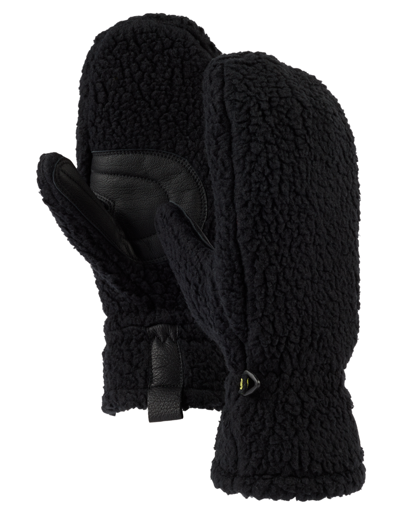 Burton Women's Stovepipe Fleece Mittens - True Black Heather Snow Gloves & Mittens - Trojan Wake Ski Snow