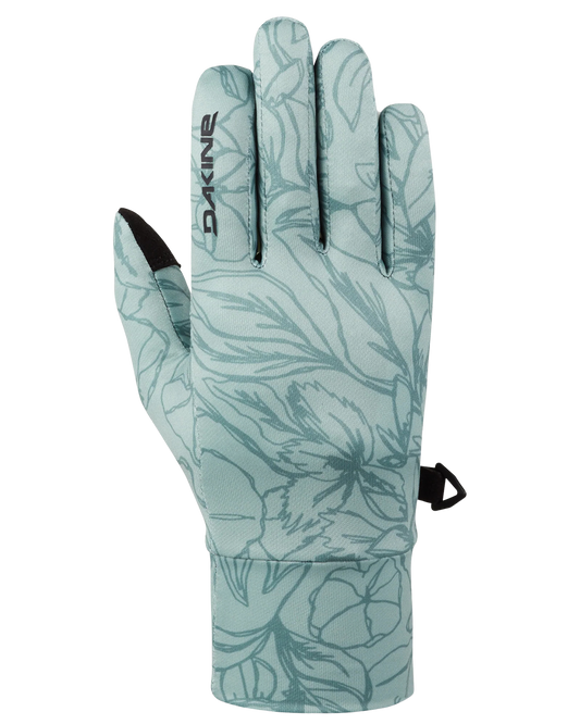 Dakine Women's Rambler Liner - Poppy Iceberg/Grey Snow Gloves & Mittens - Trojan Wake Ski Snow