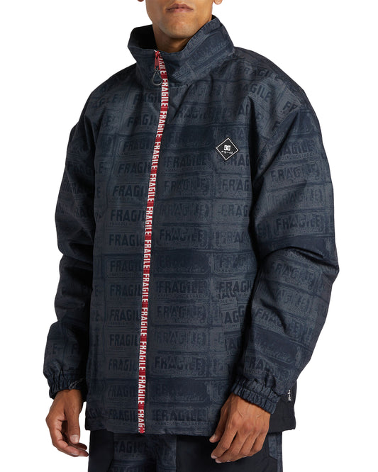 DC X Andy Warhol Vista Technical Snow Jacket - Black Fragile Snow Jackets - Trojan Wake Ski Snow