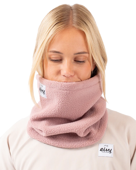 Eivy Adjustable Sherpa Women's Neckwarmer - Faded Woodrose Neck Warmers & Face Masks - Trojan Wake Ski Snow