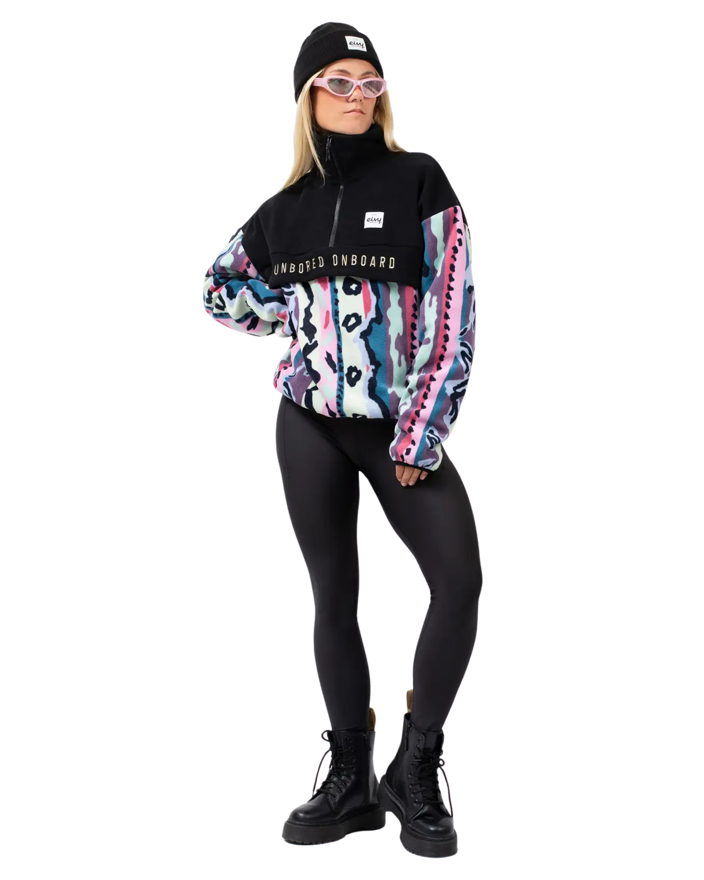 Eivy Women's Ball Fleece Pullover Top Hoodies & Sweatshirts - Trojan Wake Ski Snow