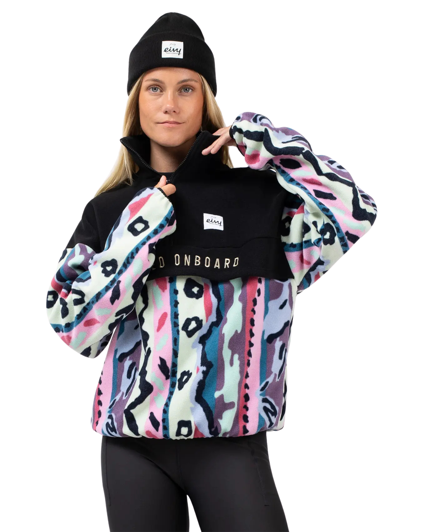 Eivy Women's Ball Fleece Pullover Top Hoodies & Sweatshirts - Trojan Wake Ski Snow