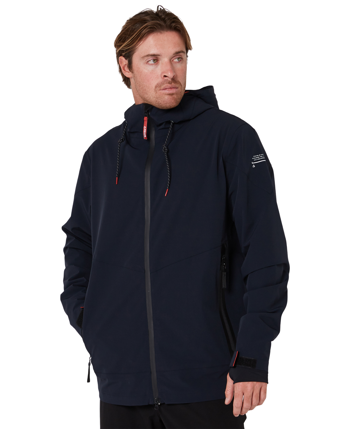 Follow Spray Zip Through Spray Anoraks - Trojan Wake Ski Snow