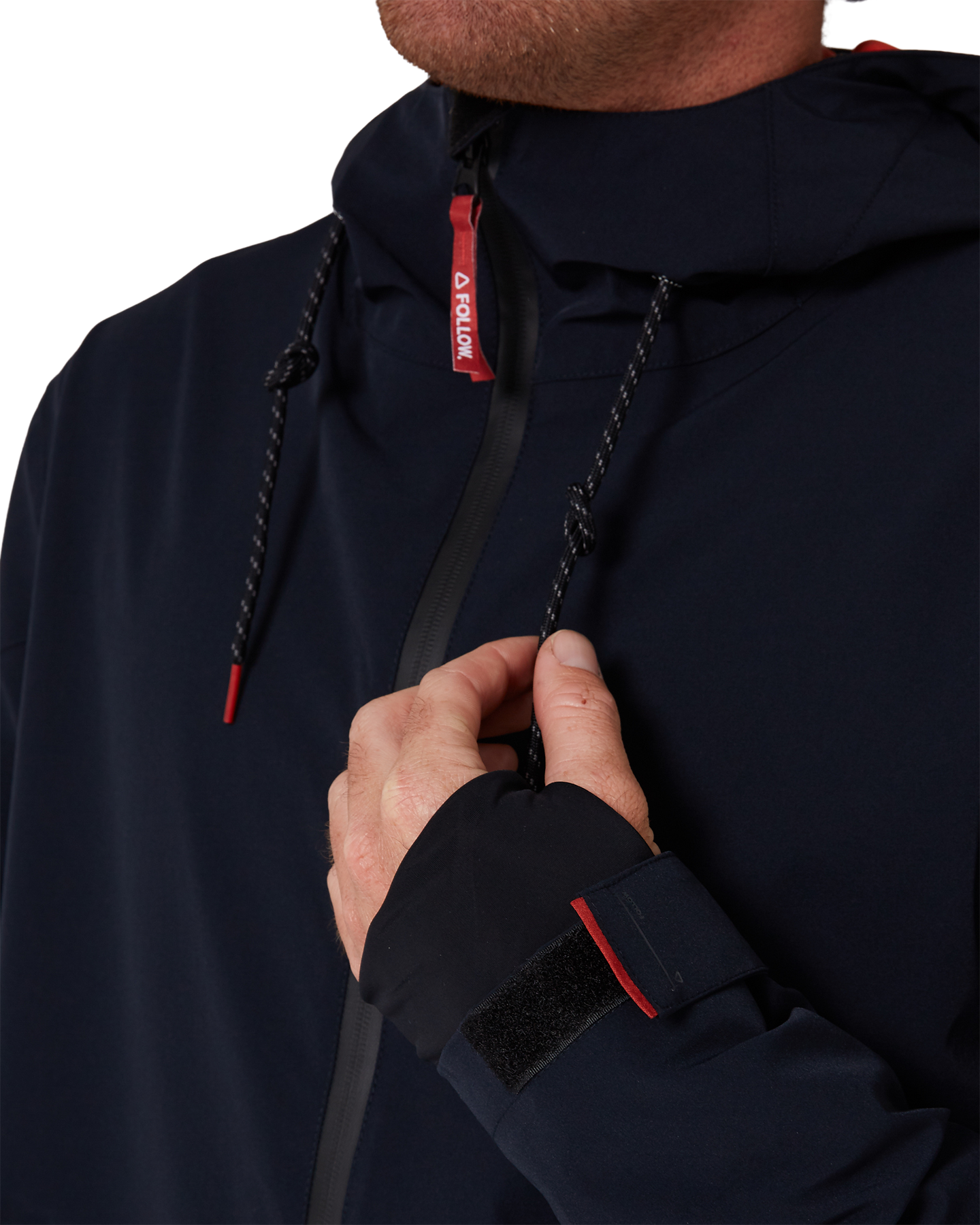 Follow Spray Zip Through Spray Anoraks - Trojan Wake Ski Snow