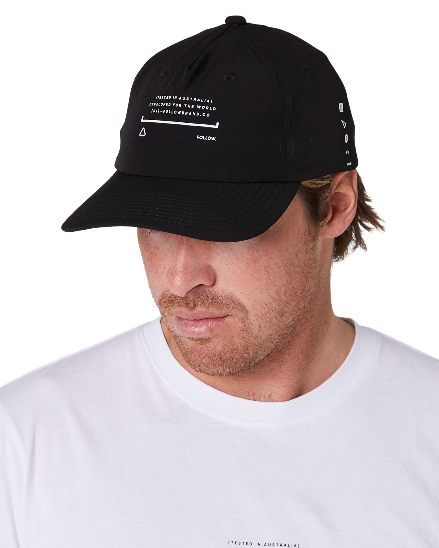 Follow Tested Cap Hats - Trojan Wake Ski Snow