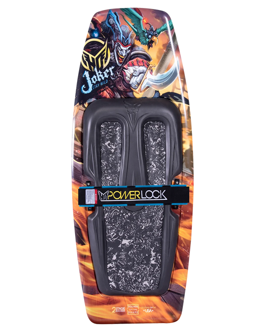 Ho Joker Kb W/ Powerlock Strap Kneeboard Kneeboards - Trojan Wake Ski Snow