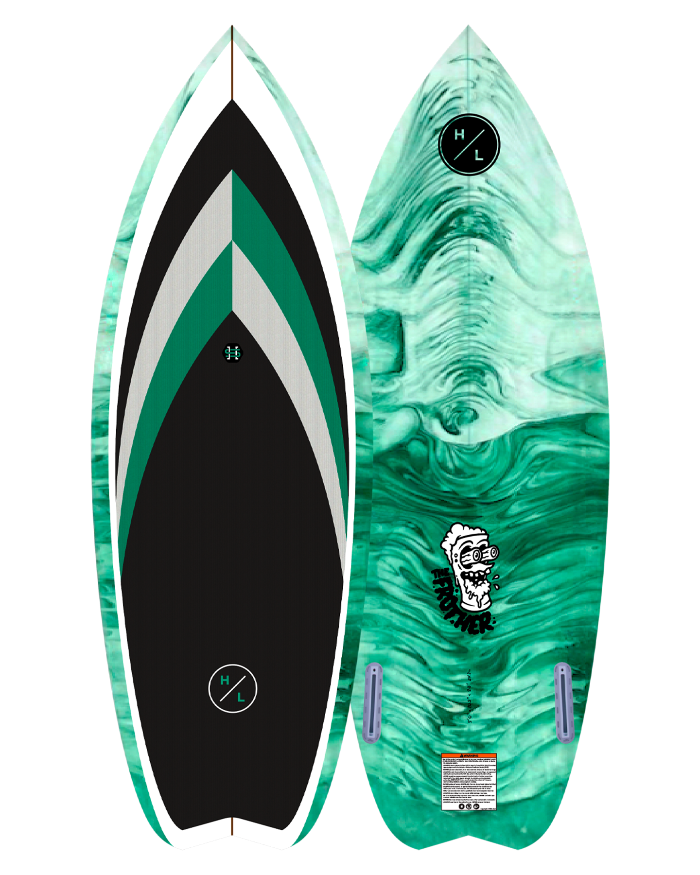 Hyperlite Frother 2.0 Epoxy Wakesurf - 2025 Wakesurf - Trojan Wake Ski Snow