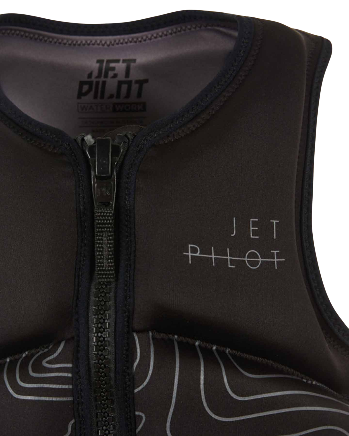 Jetpilot Allure Fe Ladies Neo Vest - Black - 2024 Life Jackets - Trojan Wake Ski Snow