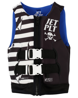 Jetpilot Cause Boys' F/E Kids' Eco Vest Life Jackets - Trojan Wake Ski Snow