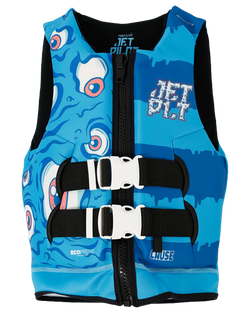 Jetpilot Cause Boys' F/E Kids' Eco Vest Life Jackets - Trojan Wake Ski Snow