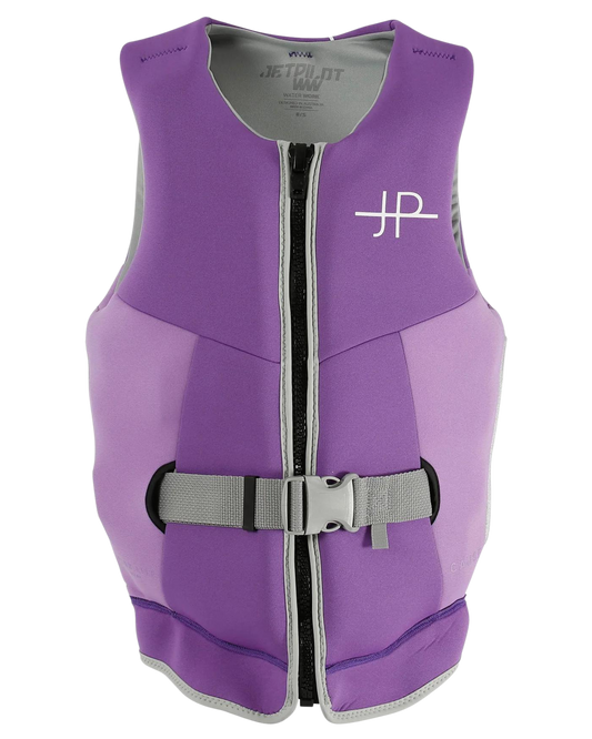 Jetpilot Cause F/E Ladies Neo Vest - Purple Life Jackets - Trojan Wake Ski Snow