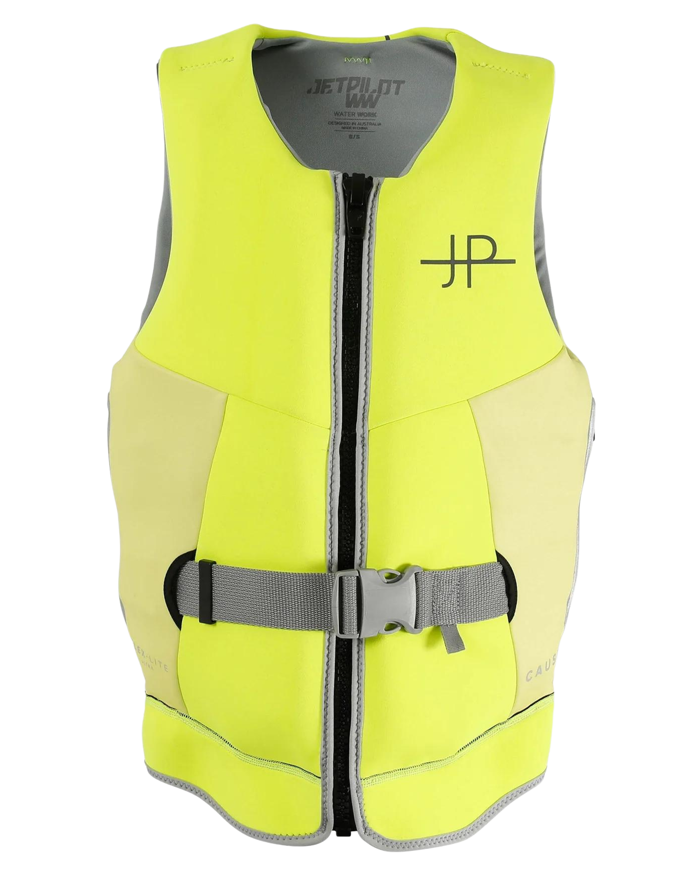 Jetpilot Cause F/E Ladies Neo Vest - Yellow Level 50 Life Jackets - Trojan Wake Ski Snow