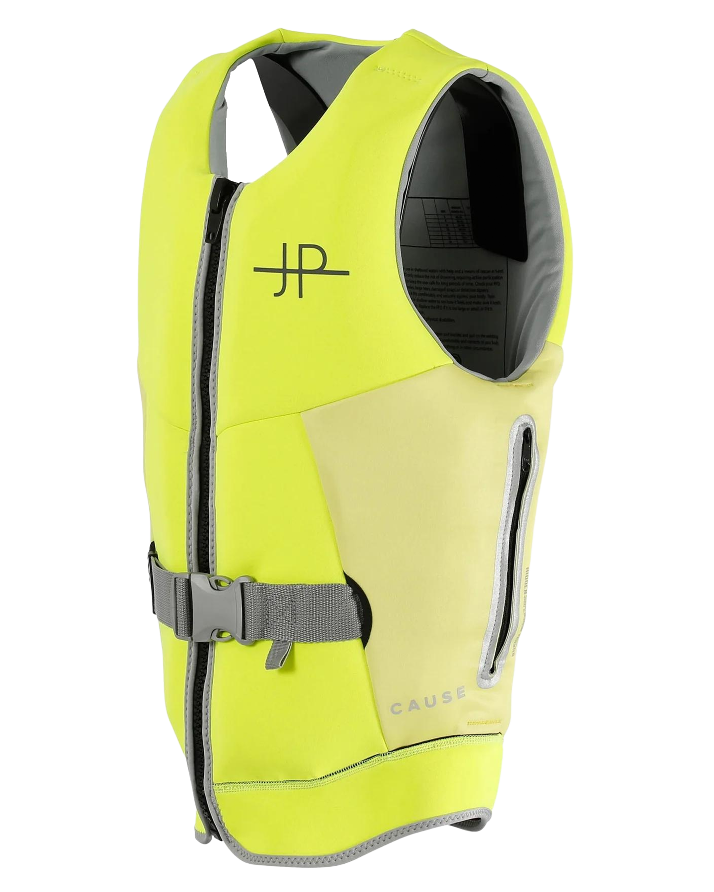 Jetpilot Cause F/E Ladies Neo Vest - Yellow Level 50 Life Jackets - Trojan Wake Ski Snow